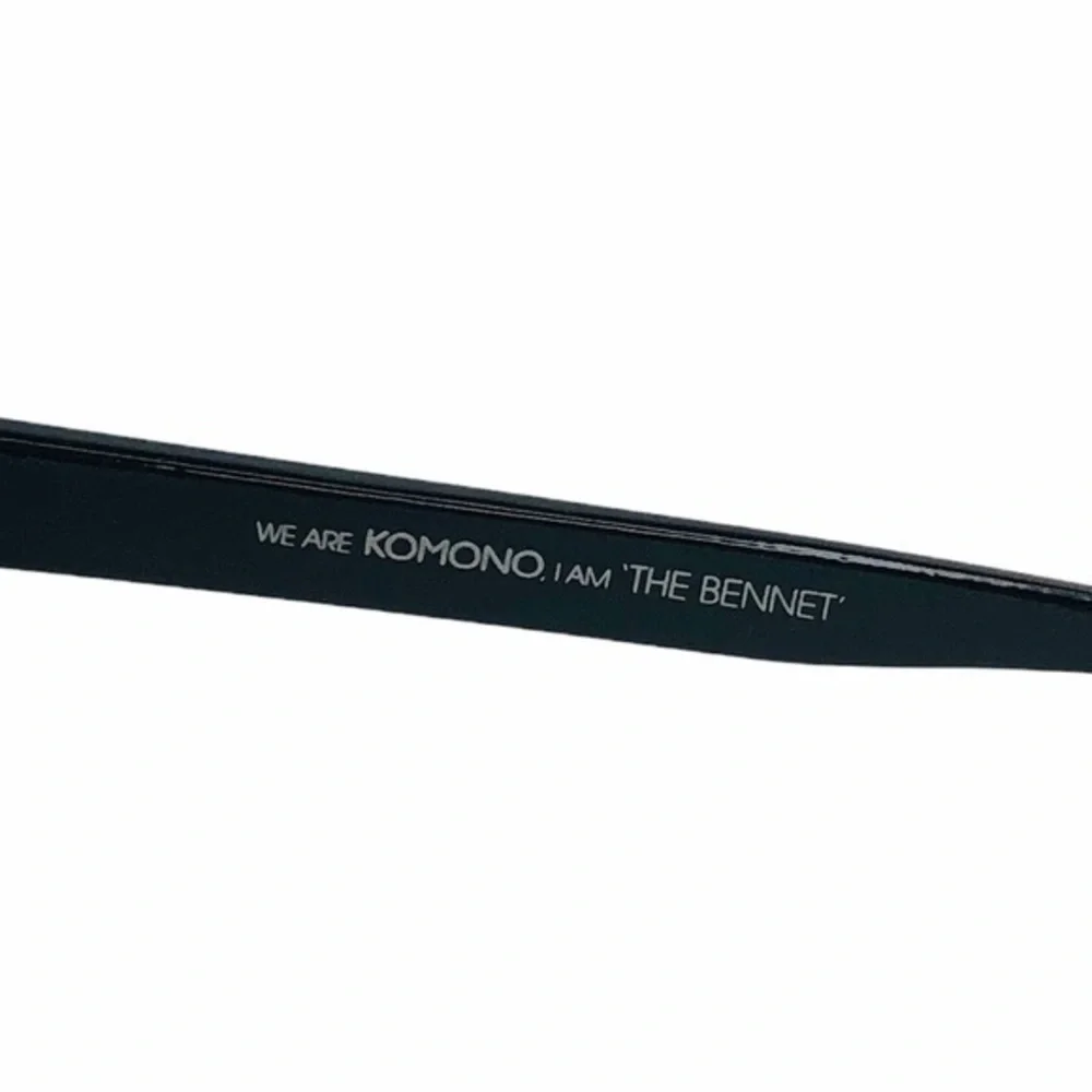 KOMONO - Bennet Paisley Sunglasses NEW gray black ombré
